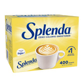 SPLENDA front packaging showing 400-count convenience and value