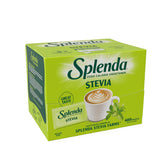 SPLENDA front packaging showing 400-count convenience and shelf-ready supply