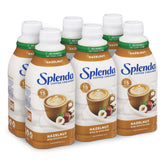 SPLENDA front packaging showing hazelnut creamer and product branding, appealing shelf presence