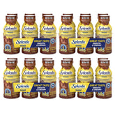 SPLENDA front packaging showing milk chocolate shake and benefits
