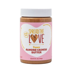 Spread The Love front packaging showing jar and label, highlights clean ingredients