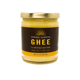 Spring Sunrise jar front view showing label and shelf stability benefit
