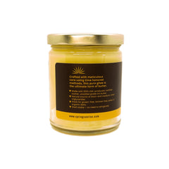 Spring Sunrise ghee spoon close-up showing smooth texture and rich flavor