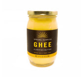 Spring Sunrise front jar showing label and kosher seal, highlights premium quality