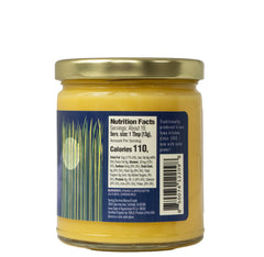 Spring Sunrise ghee spoon close-up showing silky texture and easy scooping benefit