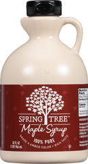 Spring Tree front bottle 32oz showing label and easy-pour neck for convenience