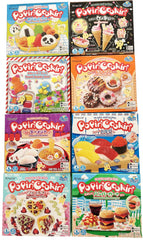 Sprout Talk Popin Cookin front packaging showing colorful assorted kits and contents benefits hands-on fun