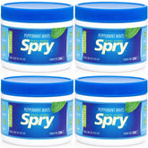 Spry front packaging showing peppermint mints and clear branding for quick recognition