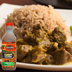 Spur Tree close-up of curry powder texture and vibrant color benefit