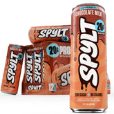 Spylt front can showing chocolate milk look and convenient grab-and-go refreshment