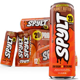 Spylt front packaging showing label and calorie callout for quick selection