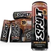 Spylt Max front packaging showing bold branding and chocolate protein benefit