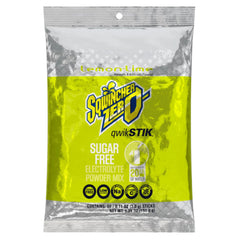 Sqwincher front packaging showing lemon-lime sticks and quantity benefit