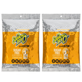 Sqwincher front packaging displaying 100 orange Qwik Stik sticks and benefits