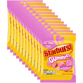 Starburst front packaging showing All Pink 5oz bag and bright strawberry appeal