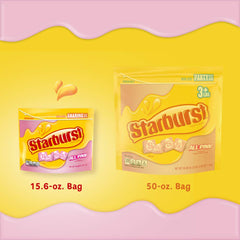 Starburst close-up texture of a candy piece highlighting chewy consistency