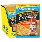 StarKist front packaging showing bold buffalo pouch and branding for easy identification