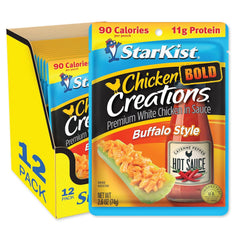 StarKist front packaging showing bold buffalo pouch and branding for easy identification