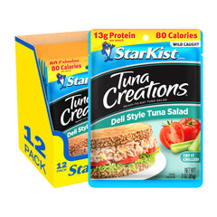 StarKist front pouch showing deli style tuna for quick meals