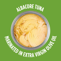 StarKist tuna with visible extra virgin olive oil illustrating rich flavor and mouthfeel