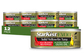 StarKist can front view showing label and crushed red peppers benefit convenience