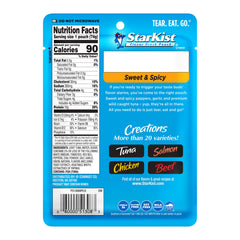 StarKist opened pouch with ready-to-eat tuna for quick protein