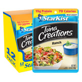 StarKist ranch front packaging showing pouch benefit of convenient ready-to-eat protein