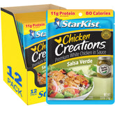 StarKist pouch front packaging showing salsa verde flavor and convenience