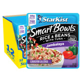 StarKist Smart Bowls jambalaya front pouch showing package design and convenience
