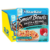 StarKist front packaging showing Mediterranean Style pouch and brand, convenient meal benefit