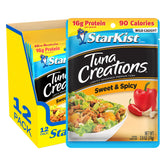 StarKist front packaging showing Sweet and Spicy pouch convenience and flavor