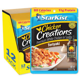 StarKist teriyaki front packaging showing pouch branding and convenience