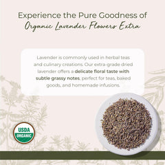 Starwest Botanicals close-up of dried lavender blossoms showing color and aroma retention