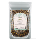Starwest Botanicals front pouch showing organic licorice root and labeling benefits