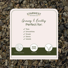 Starwest Botanicals brewed moringa tea in cup illustrating easy preparation