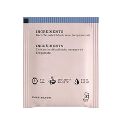 Individually foil-wrapped Stash tea bag detail emphasizing long-lasting freshness