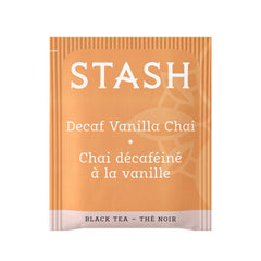 Stash foil-wrapped tea bag out of the box preserving freshness and aroma