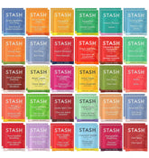 Stash front packaging showing sampler box and recyclable design benefits