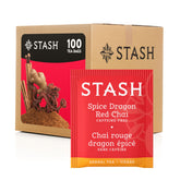 Stash Spice Dragon front packaging showing brand and vibrant chai visuals for quick identification and selection