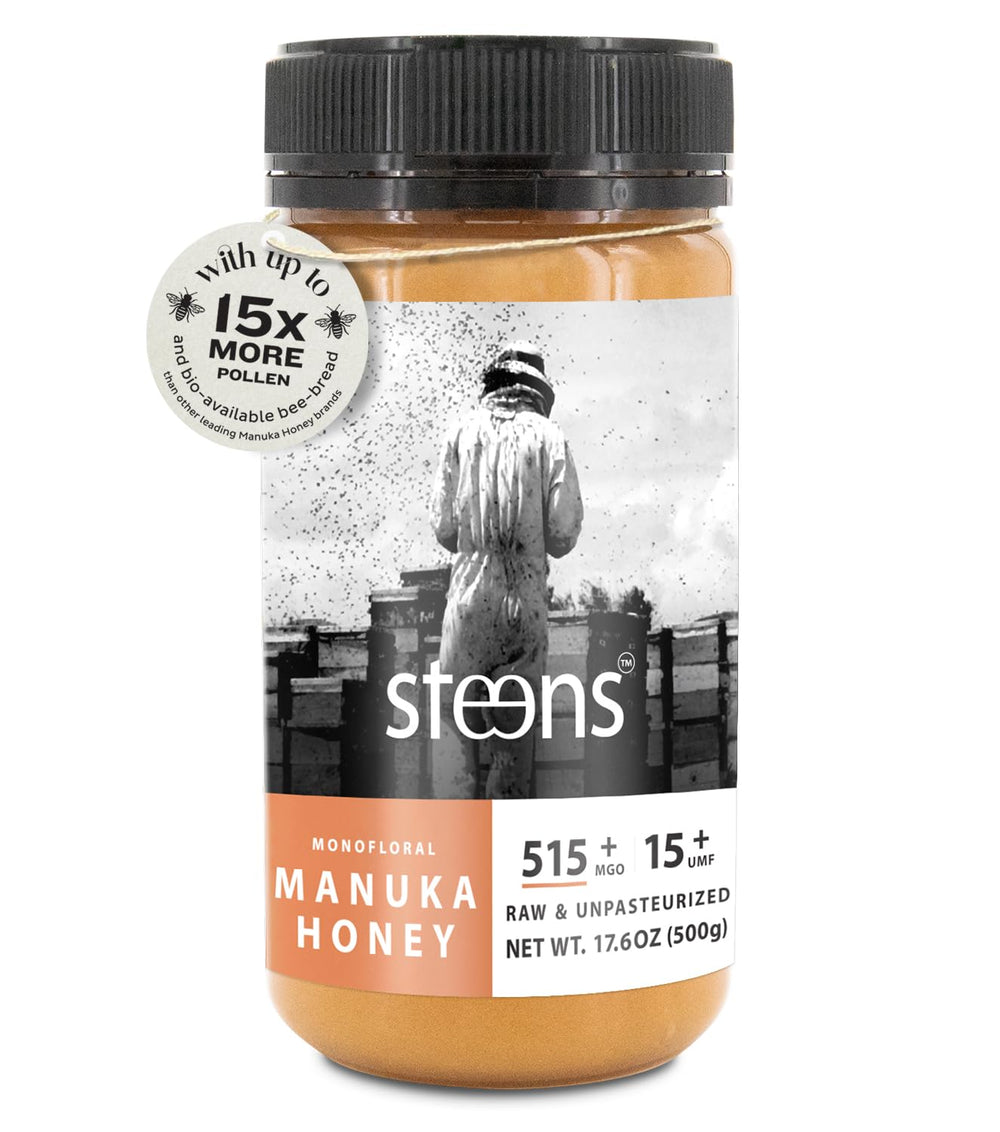 Steens front packaging showing jar and label for clear product identity and trust