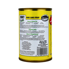 STEEN'S syrup pouring from can into spoon showcasing smooth, rich consistency benefit
