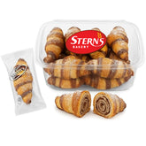 Stern's Bakery front packaging showing 10 oz container and brand benefits