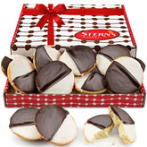 Stern’s Bakery front box of nine black and white cookies, perfect gift