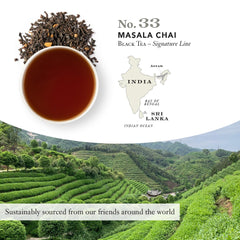 STEVEN SMITH TEAMAKER loose Assam leaves with ginger and cardamom illustrating spice profile