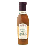 Stonewall Kitchen front label showing curried mango flavour and size for easy identification