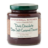 Stonewall Kitchen front label showing gourmet sauce and clear branding benefit