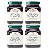 Stonewall Kitchen front packaging showing four jars and brand advantage