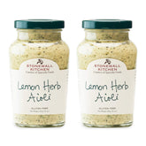 Stonewall Kitchen jar front packaging showing label and bright lemon appeal