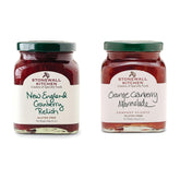 Stonewall Kitchen duo front packaging showing two jars and gift-ready presentation benefits gifting