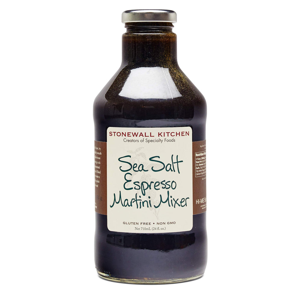 Stonewall Kitchen front packaging showing bottle and brand, highlights convenience